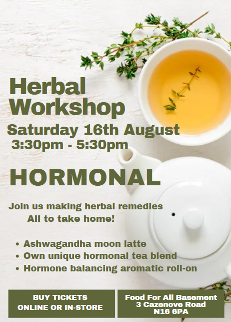 ~ Hormone Balance ~      Sat 16th Aug