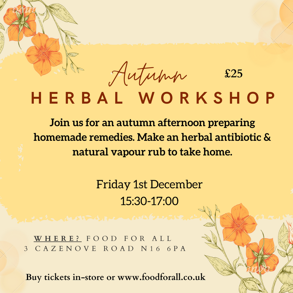 Autumn Herbal Workshop